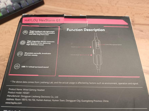 Обзор игровых наушников HAYLOU HexStorm G1
Обзор игровых наушников HAYLOU HexStorm G1