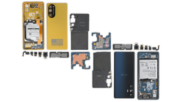 &laquo;Американское величие&raquo; с китайскими запчастями: в iFixit разобрали &laquo;трампофон&raquo; T1 &mdash; он идентичен тайваньскому смартфону HTC U24 Pro 