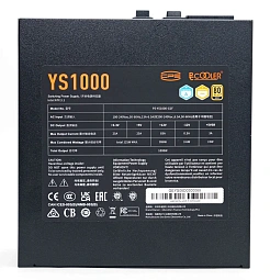 Обзор и тестирование блока питания PCCooler YS1000