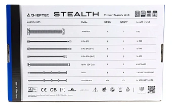 Обзор и тестирование блока питания CHIEFTEC Stealth SPX1000 Обзор и тестирование блока питания CHIEFTEC Stealth SPX1000