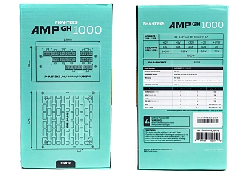 Обзор и тестирование блока питания PHANTEKS AMP GH 1000W (PH-P1000RT)