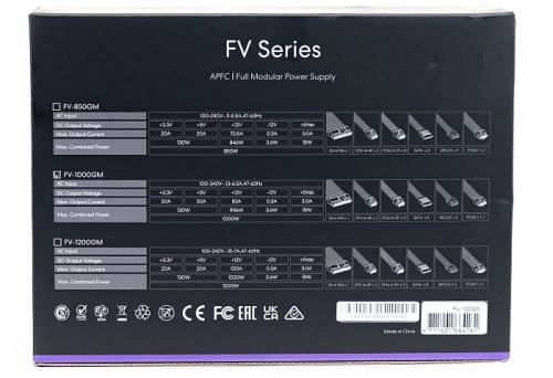 Обзор блока питания Formula FV 1000GM