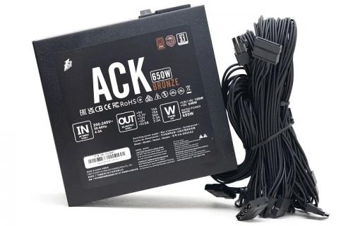 Обзор и тестирование блока питания 1STPLAYER ACK 650W Bronze Обзор и тестирование блока питания 1STPLAYER ACK 650W Bronze
