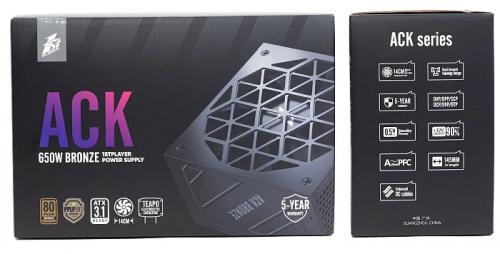 Обзор и тестирование блока питания 1STPLAYER ACK 650W Bronze Обзор и тестирование блока питания 1STPLAYER ACK 650W Bronze