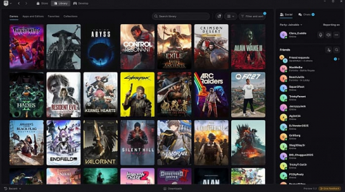 Epic Games выпустила предварительную версию нового лаунчера, созданного с помощью ИИ Epic Games выпустила предварительную версию нового лаунчера, созданного с помощью ИИ